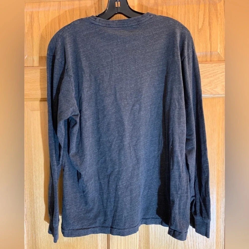 Mens Size M Polo Ralph Lauren Crew Neck Pocket T-Shirt Classic Fit Black Heather